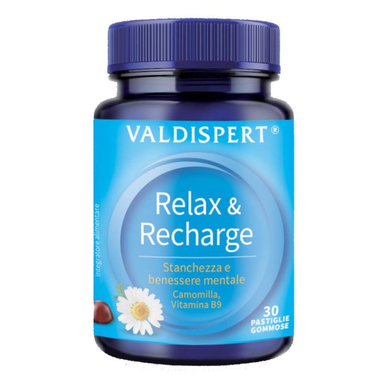 Valmedia Pharma Integratori Alimentari Valdispert Relax&Recharge 30 Pastiglie Valmedia Pharma Integratori Alimentari Valdispert Relax&Recharge 30 Pastiglie