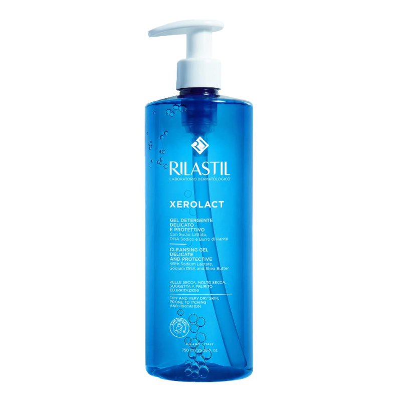 Rilastil Xerolact Gel detergente e protettivo per il corpo 750 ml