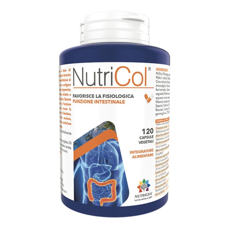 Nutricol Integratore Alimentare 120 Capsule Vegetali per il Benessere Generale dell&rsquo;Organismo