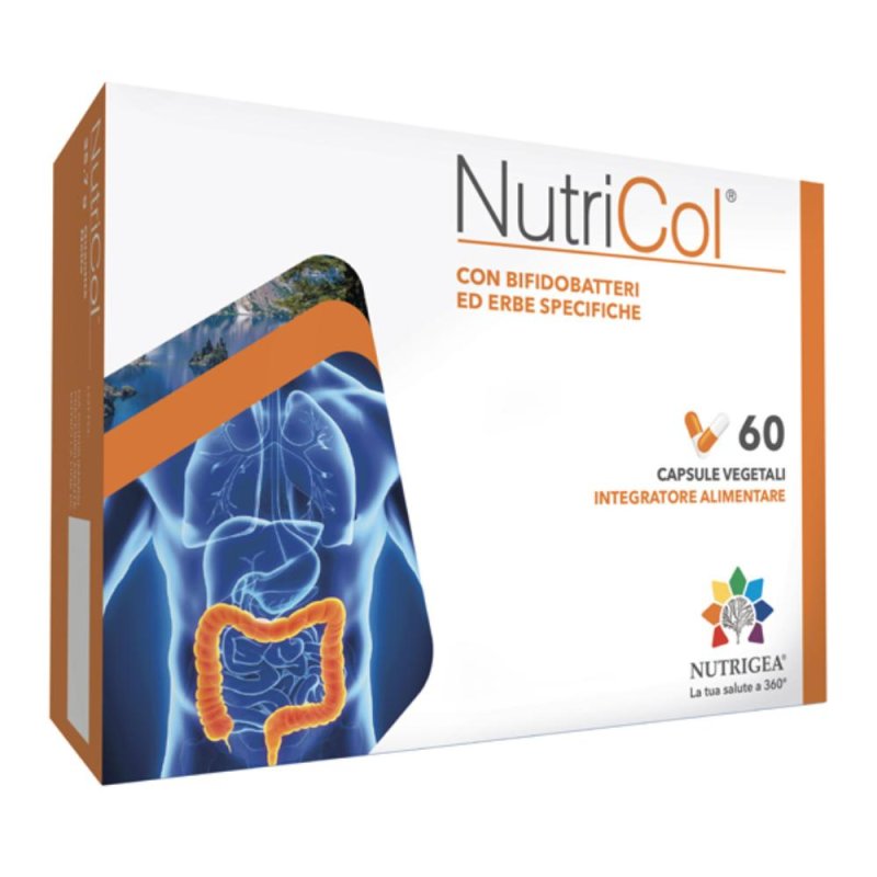 Nutricol Nutrigea Integratore Alimentare in Capsule Vegetali Antiossidante &ndash; Confezione da 60 Capsule