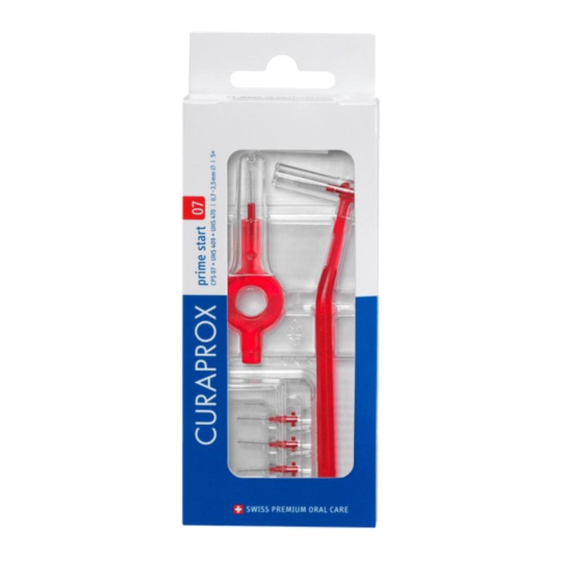 Curaprox CPS 07 Prime Start 5 Scovolini+ 1 Maniglia UHS 409 + 1 Maniglia UHS 470