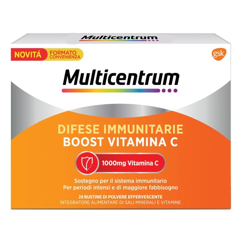 Multicentrum Difese Immunitarie Integratore per rafforzare le difese dell'organismo 28 bustine