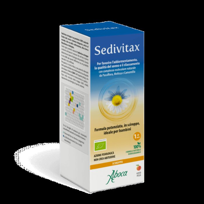 Aboca Sedivitax Advanced Sciroppo Integratore Disturbi del Sonno Sonno e Serenità 220g Aboca Sedivitax Advanced Sciroppo Integratore Disturbi del Sonno Sonno e Serenità 220g