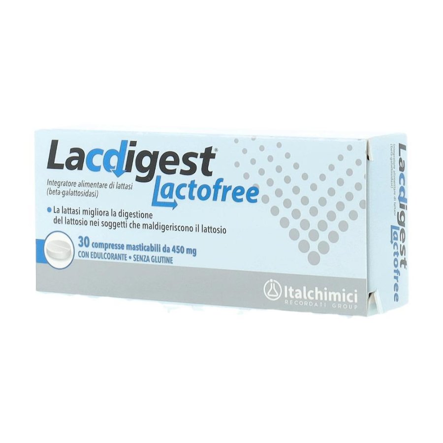 Lacdigest Lactofree 30 Compresse Masticabili Lacdigest Lactofree 30 Compresse Masticabili