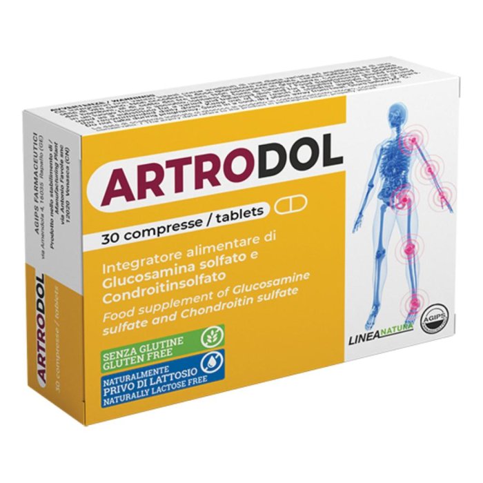Artrodol Integratore per il Benessere delle Articolazioni con Glucosamina e Condroitina 30 compresse Artrodol Integratore per il Benessere delle Articolazioni con Glucosamina e Condroitina 30 compresse