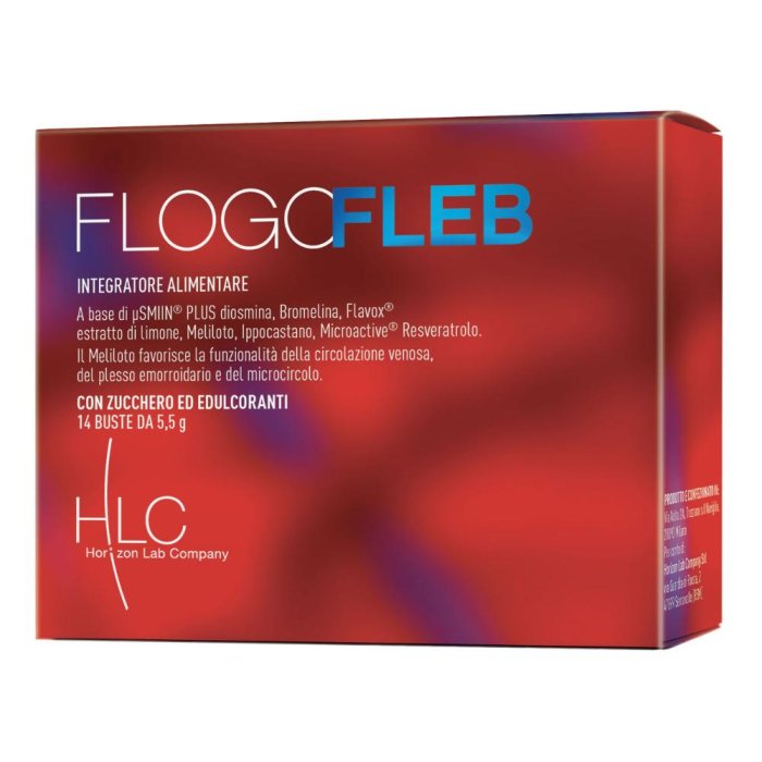Flogo fleb Integratore alimentare 14 Bustine Flogo fleb Integratore alimentare 14 Bustine