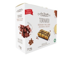 Tornado Merendina al Cioccolato senza glutine Luca Tomasello140 g