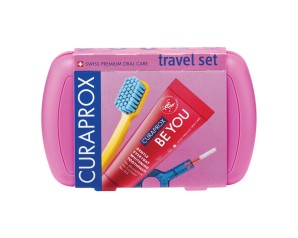 CURAPROX TRAVEL SET PINK