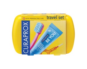 CURAPROX TRAVEL SET YELLOW
