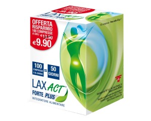 Lax Act Integratori Alimentari 13 Forte Plus Intestino Pigro 100 Compresse
