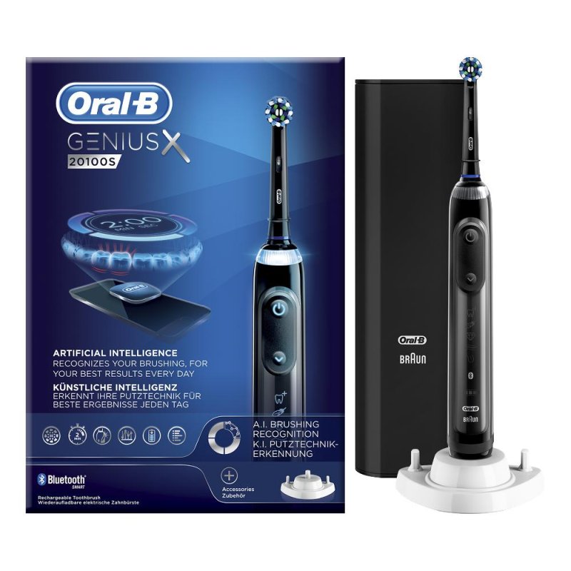 Procter&Gamble Oral-B Genius X Black Spazzolino Elettrico Procter&Gamble Oral-B Genius X Black Spazzolino Elettrico