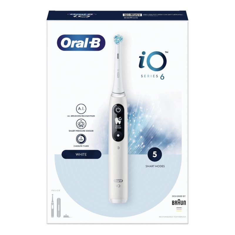 ORALB IO 6 WHITE ORALB IO 6 WHITE