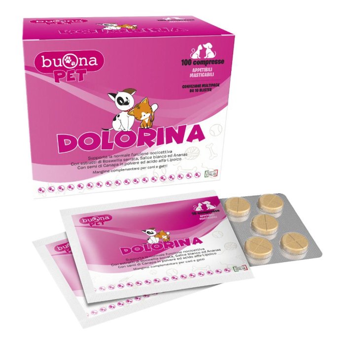 Dolorina 100 Compresse Analgesico per Dolori Muscolari e Articolari Dolorina 100 Compresse Analgesico per Dolori Muscolari e Articolari