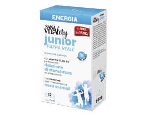 Paladin Pharma Sanavitality - Energia Junior Pappa Reale Integratore 12 Stick P