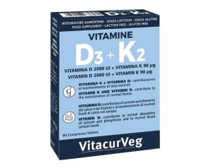 Vitamine D3+K2 60 Compresse