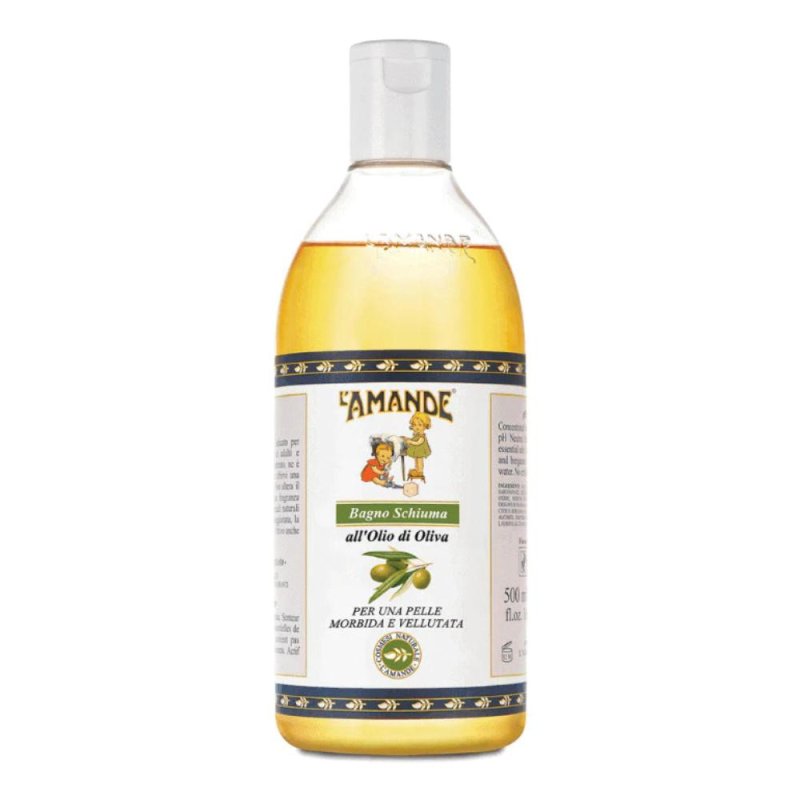 L'Amande Bagno Schiuma all'Olio di Oliva 500 ml L'Amande Bagno Schiuma all'Olio di Oliva 500 ml