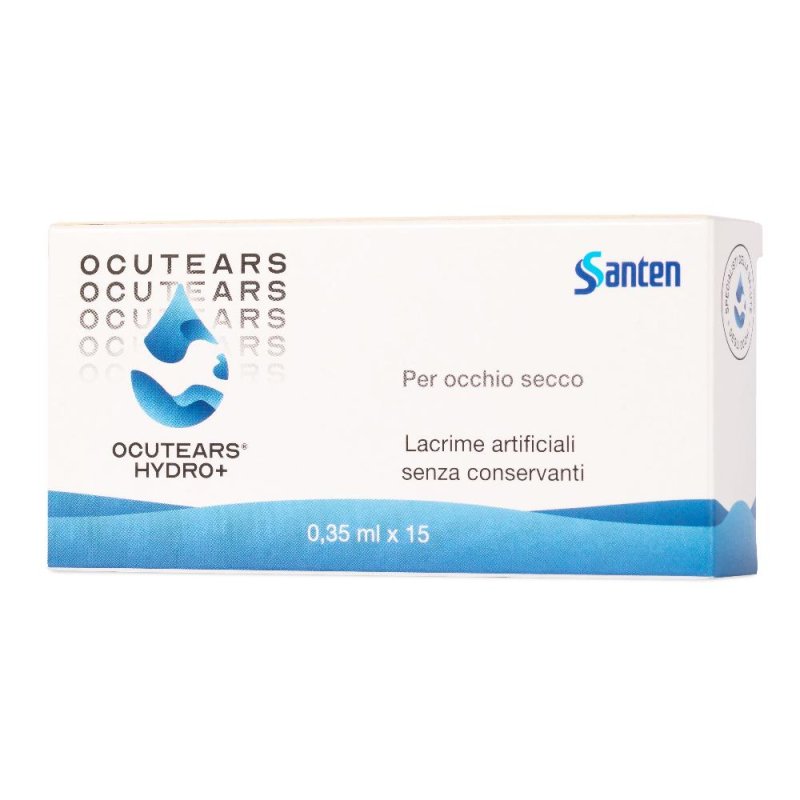 Ocutears Hydro 0,4% collirio lubrificante occhi in fiale monodose 15x0,35 ml per secchezza oculare e occhi irritati Ocutears Hydro 0,4% collirio lubrificante occhi in fiale monodose 15x0,35 ml per secchezza oculare e occhi irritati