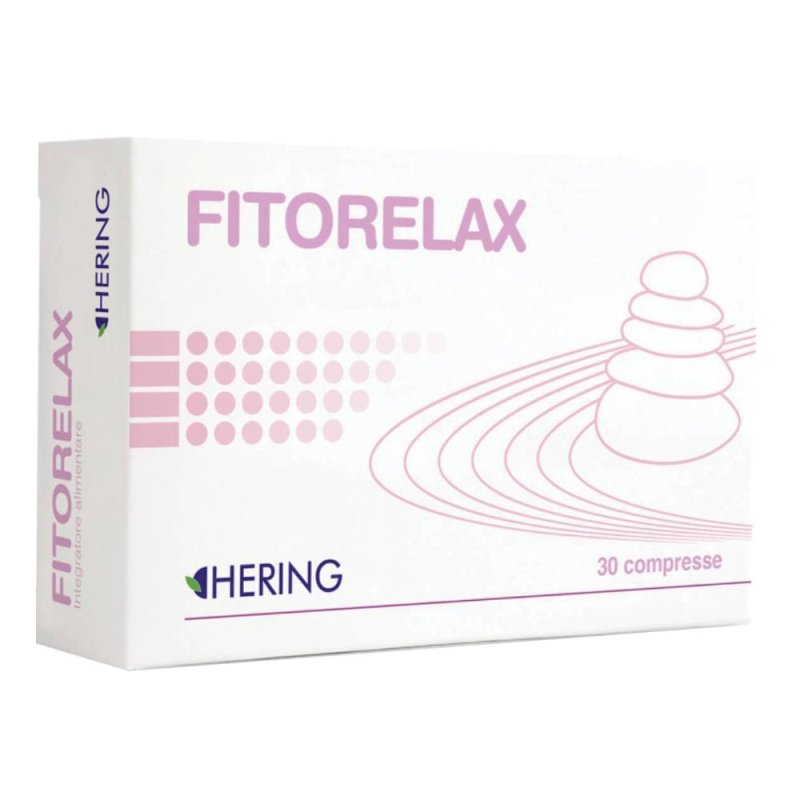 Hering Fitorelax Integratore Benessere Mentale e Tono dell'Umore 30 Compresse Hering Fitorelax Integratore Benessere Mentale e Tono dell'Umore 30 Compresse