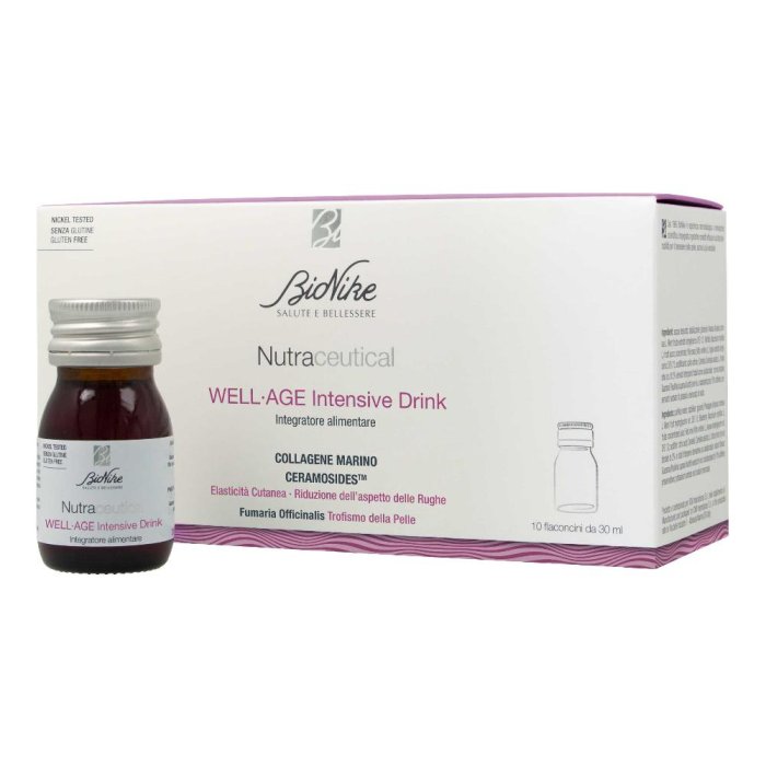 Bionike Internation Nutraceutical Well-age Integratore Alimentare 10 x 30 ml Bionike Internation Nutraceutical Well-age Integratore Alimentare 10 x 30 ml