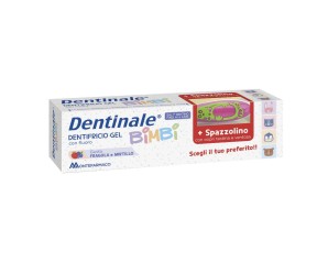 Dentinale Bimbi Dentifricio Gel con Fluoro 50ml + Spazzolino in Omaggio