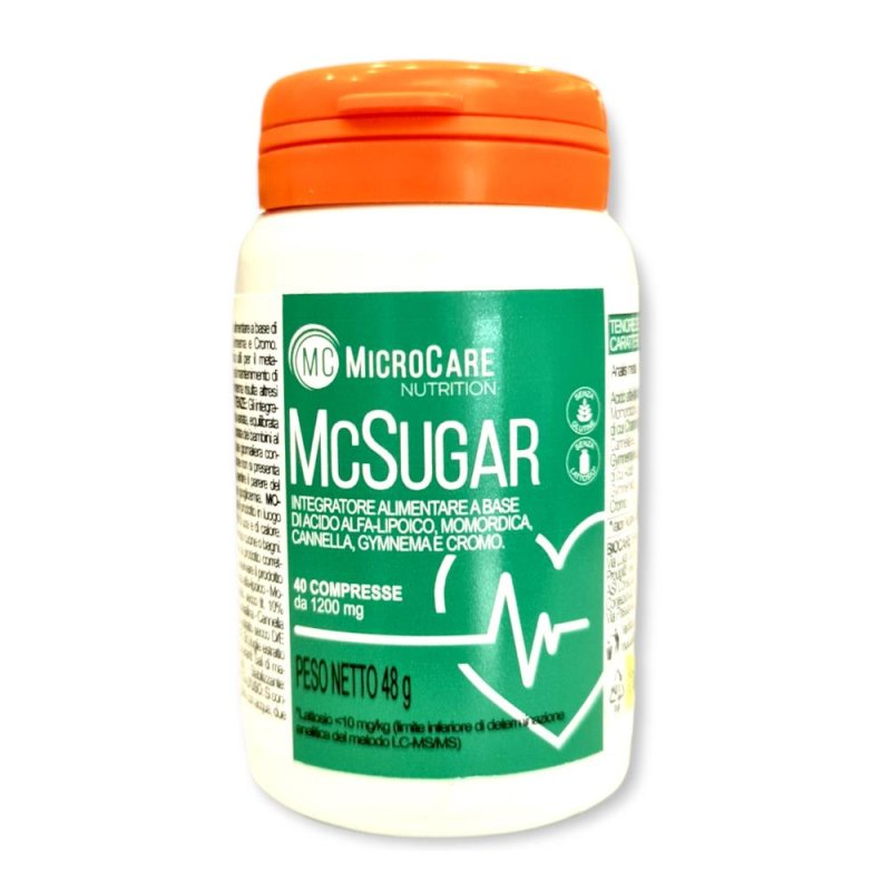 Mc Sugar Biocare Emmevvi 40 Compresse Mc Sugar Biocare Emmevvi 40 Compresse