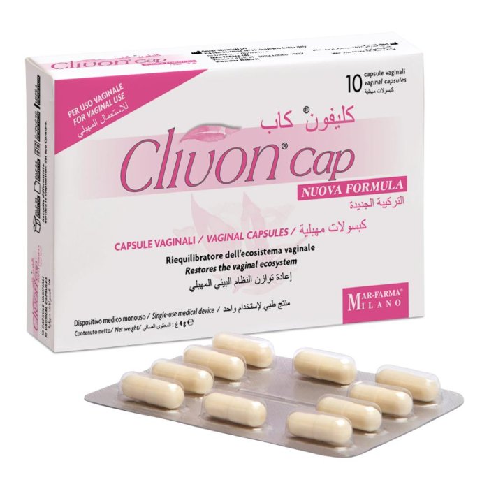 Clivon Cist Integratore per Benessere Vie Urinarie e Cistite 30 Compresse