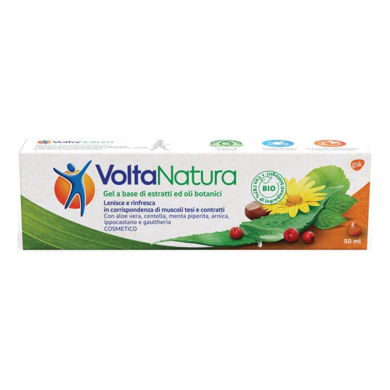 VoltaNatura Arnica Concentrata Aloe Vera Oli Botanici Dolore Muscoli 50 ml VoltaNatura Arnica Concentrata Aloe Vera Oli Botanici Dolore Muscoli 50 ml