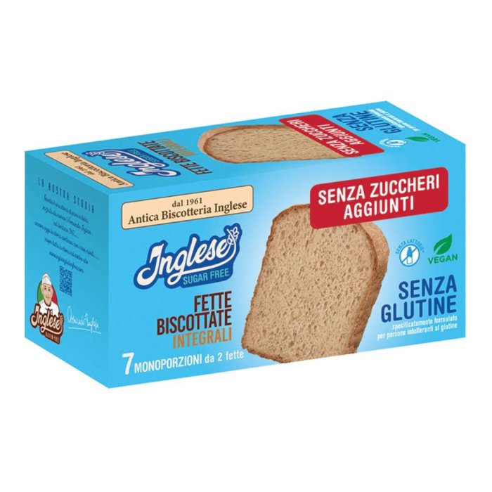 Gaia Inglese Fette Biscotti Integrali Senza Zuccheri Aggiunti Promo 200 G Gaia Inglese Fette Biscotti Integrali Senza Zuccheri Aggiunti Promo 200 G