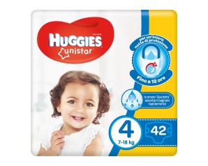 HUGGIES UNISTAR GRANDE 4 42PZ