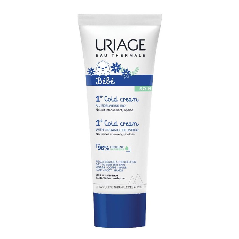 Uriage Bebe - 1ere Cold Cream Crema Ultra-Nutriente 75ml Uriage Bebe - 1ere Cold Cream Crema Ultra-Nutriente 75ml