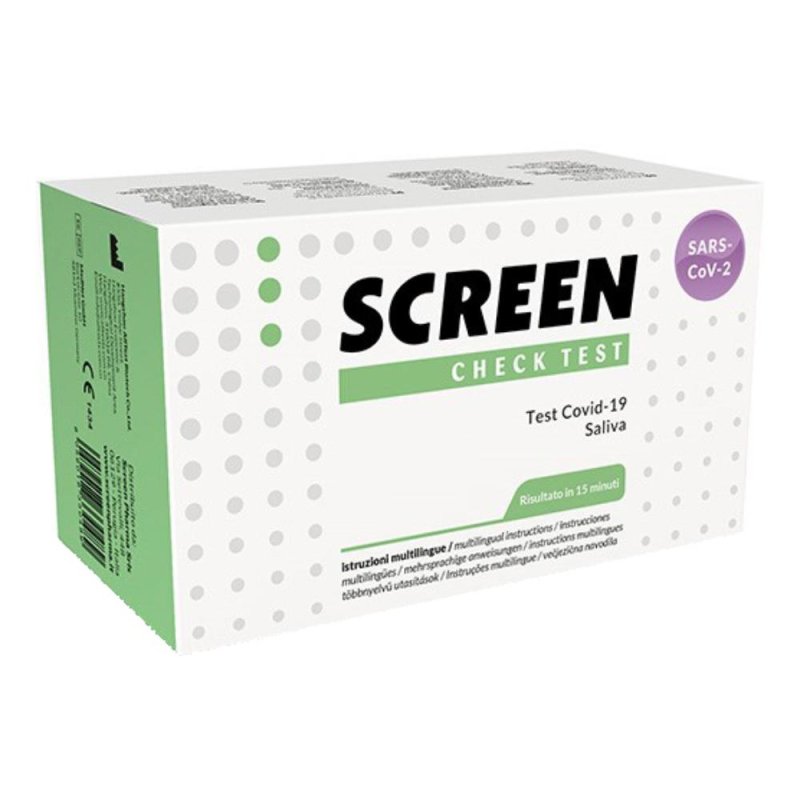 Screen Pharma Test Salivare Antigenico Rapido Autodiagnostico Covid-19, 1 test Screen Pharma Test Salivare Antigenico Rapido Autodiagnostico Covid-19, 1 test