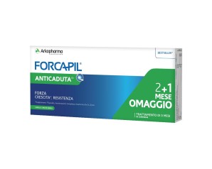 Forcapil Anti-Caduta 2+1 Integratore Alimentare per Capelli e Unghie – 90 compresse