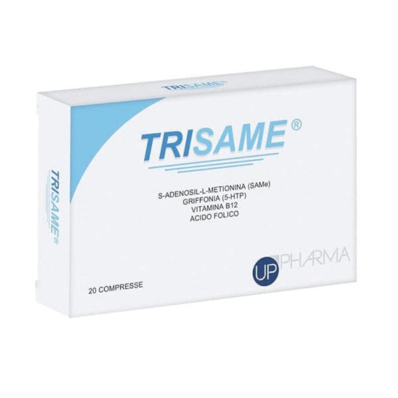 Trisame Integratore con Griffonia e Vitamine del Gruppo B 20 Compresse per il Benessere dell’Umore Trisame Integratore con Griffonia e Vitamine del Gruppo B 20 Compresse per il Benessere dell’Umore