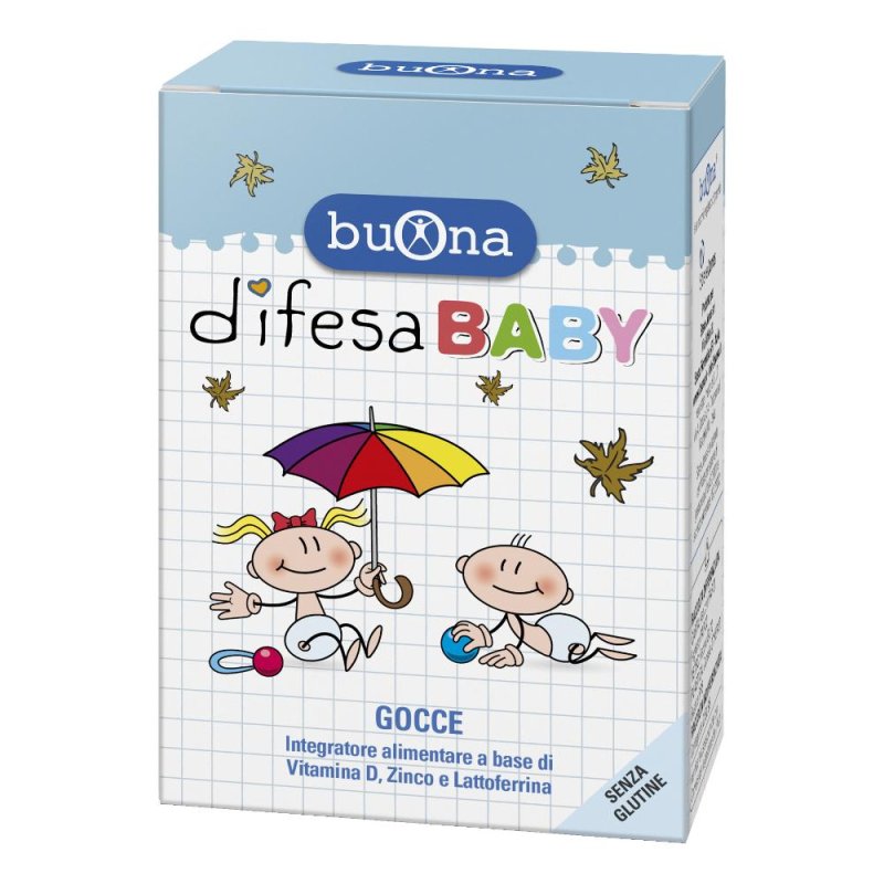 Buona Difesa Baby 20ml - Integratore Naturale per Bimbi Buona Difesa Baby 20ml - Integratore Naturale per Bimbi