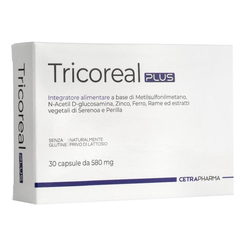 Cetra Pharma Tricoreal Plus 30 Capsule