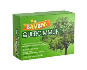 Quercimmun Bambini Integratore Difese Immunitarie 20 Bustine Orosolubili