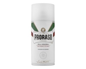 Proraso schiuma da barba pelli sensibili 300 ml - schiuma lenitiva con tÃ¨ verde e avena