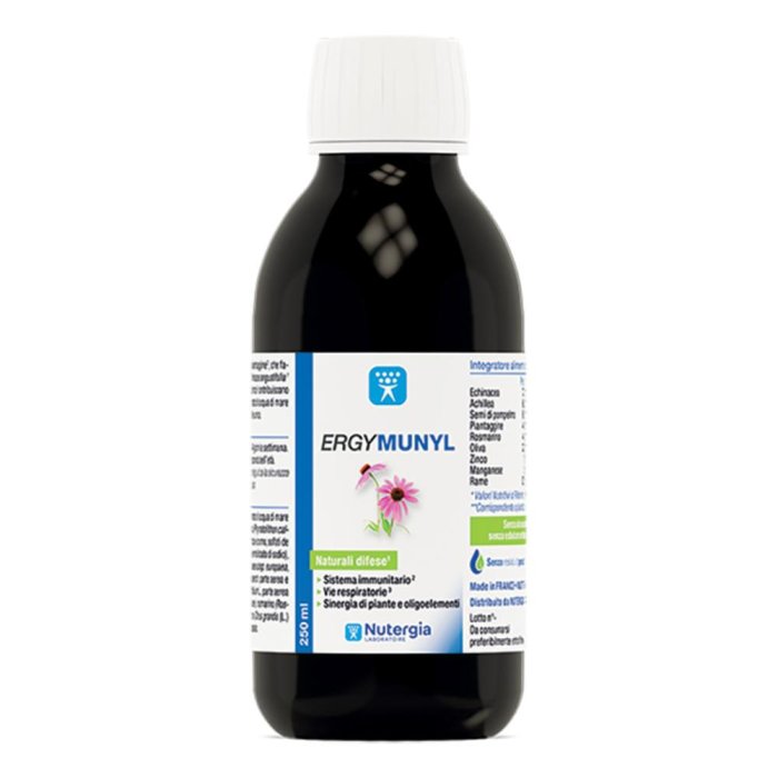 Ergymunyl Nutergia Integratore per le Difese Immunitarie con Echinacea Liquido 250 ml Ergymunyl Nutergia Integratore per le Difese Immunitarie con Echinacea Liquido 250 ml