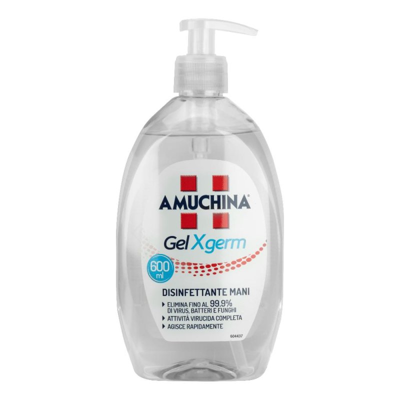 Amuchina Gel X Germ Disinfettante Mani 600 ml Igienizzante Mani ad Azione Antibatterica Amuchina Gel X Germ Disinfettante Mani 600 ml Igienizzante Mani ad Azione Antibatterica