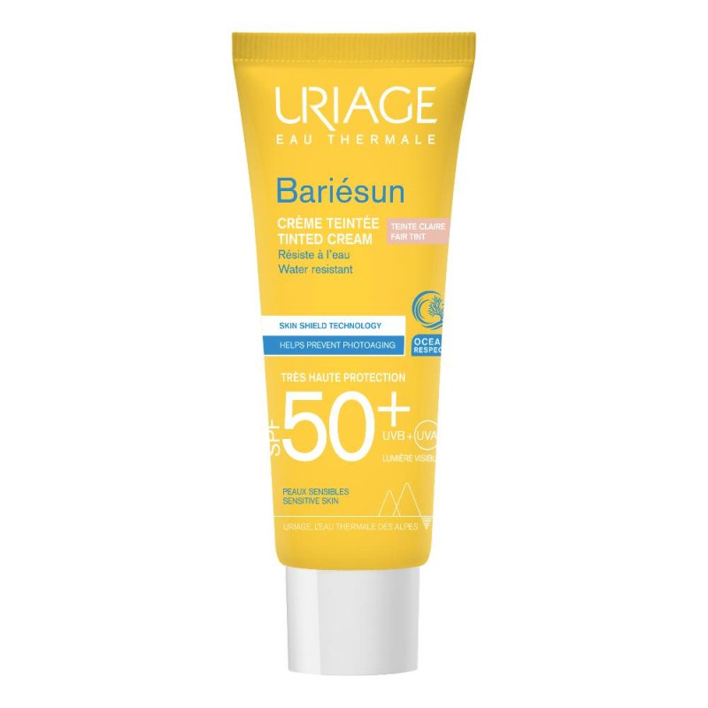 Uriage Bariesun - Crema Colorata SPF50+ Solare Viso Colore Chiaro 50 ml Uriage Bariesun - Crema Colorata SPF50+ Solare Viso Colore Chiaro 50 ml