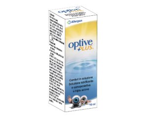 Optive PLUS Soluzione Lubrificante Oculare Osmoprotettiva per il Benessere degli Occhi 10 ml