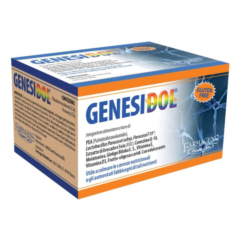 Genesi Dol Integratore Alimentare con Paracasei 14 Stick Orosolubili Genesi Dol Integratore Alimentare con Paracasei 14 Stick Orosolubili