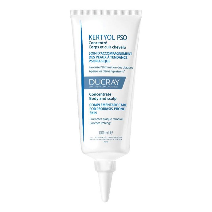 Ducray Kertyol P.S.O. - Concentr&eacute; Uso Localizzato Per Placche Psoriasiche, 100Ml