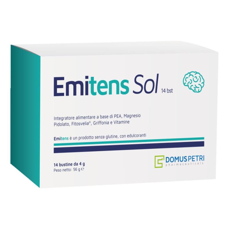 Emitens Sol Integratore Alimentare in Bustine &ndash; Confezione da 14 Bustine Orali