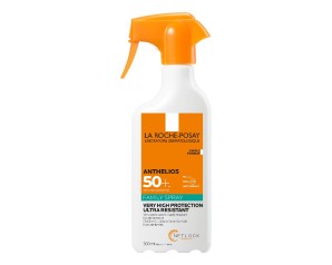 La Roche-Posay Anthelios Family Spray 300ml Protezione Molto Alta Senza Profumo SPF50+