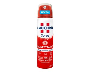 Amuchina Spray - Disinfettante per Ambiente, Oggetti e Tessuti - Confezione 100 ml