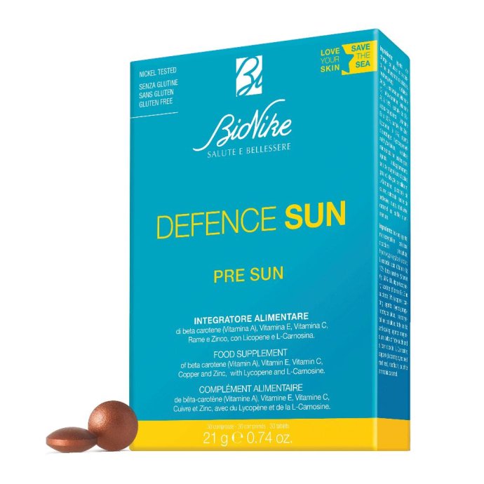 Defence Pre Sun Bionike  Integratore Alimentare 30 Compresse