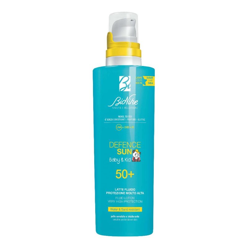 Defence Sun Baby&Kid Latte Fluido Spf50+ BioNike 200ml