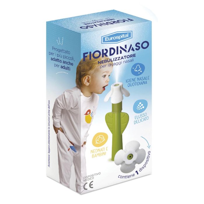 Eurospital Fiordinaso Nebulizzatore per Lavaggi Nasali 1 Dispositivo