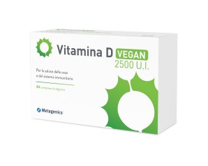 Vitamina D 2500 IU Vegan 85 Compresse